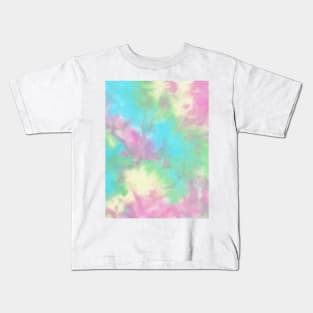 Summr Tie Dye Rainbow Candy Kids T-Shirt